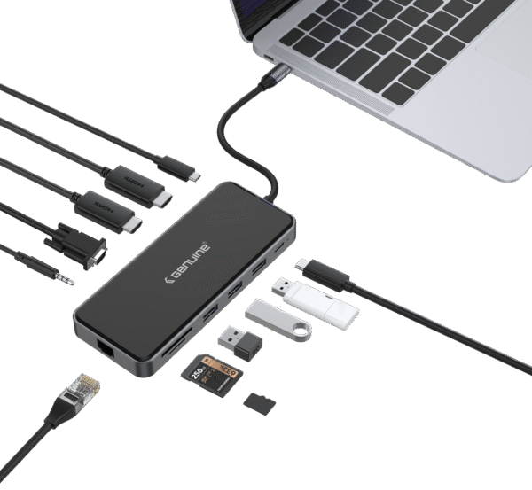 12 in 1 Docking Station Genuine - Image 3