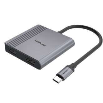 Type-C to 2*HDMI Adapter Genuine