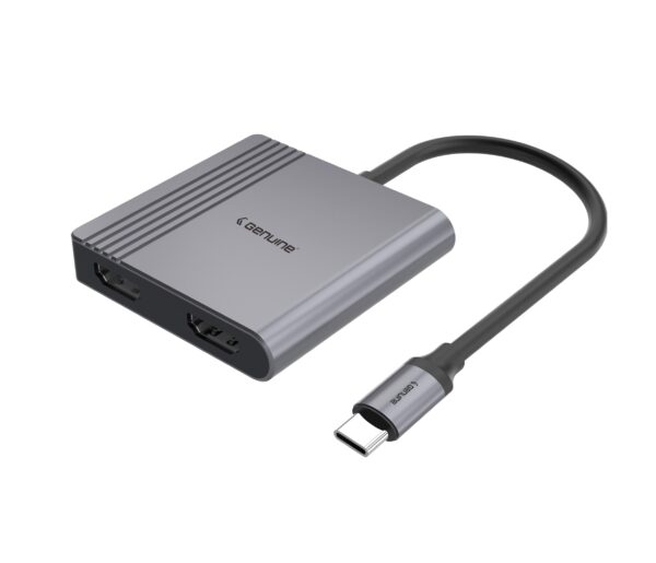 Type-C to 2*HDMI Adapter Genuine