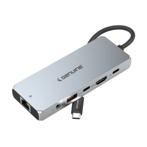 Genuine USB4 Docking Station, 240mm Cable Length, Input USB Type-C 40Gbps, Transfer rate up to 10Gbps, Fast Charging up to 100W, 1 Year Warranty | GN-DC56A