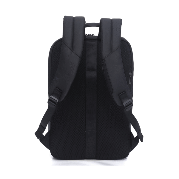 Genuine Rock Laptop Backpack, Fits up to 16” Laptops, High-Quality Polyester, Water-Resistant Fabric, Carry Strap, Black, 1 Year Warranty | GN-B230817BK - Image 2