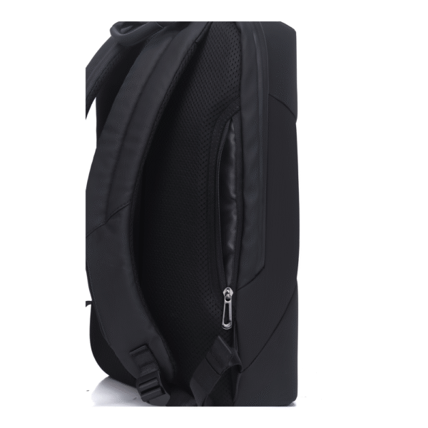 Genuine Rock Laptop Backpack, Fits up to 16” Laptops, High-Quality Polyester, Water-Resistant Fabric, Carry Strap, Black, 1 Year Warranty | GN-B230817BK - Image 6