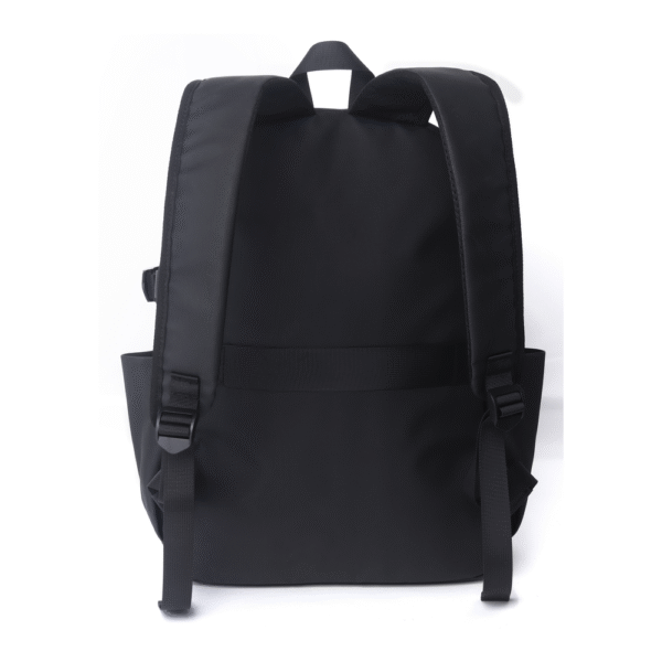 Genuine DesertHunter Laptop Backpack, Fits up to 15.6” Laptops, Durable Polyester Build, Water-Resistant Fabric, All-Black Zipper Pullers, Carry Strap, Black, 1 Year Warranty | GN-B230963BK - Image 6