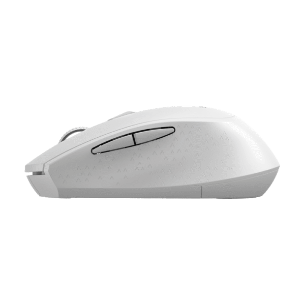 Genuine M7097 WH Wireless Mouse, 1200 DPI Optical Sensor with Precise Tracking, Ergonomic Design, USB 2.0, Compatible with Windows, Mac OS & Linux, White, 1 Year Warranty | M7097 WH - Image 3