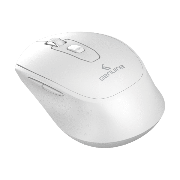 Genuine M7097 WH Wireless Mouse, 1200 DPI Optical Sensor with Precise Tracking, Ergonomic Design, USB 2.0, Compatible with Windows, Mac OS & Linux, White, 1 Year Warranty | M7097 WH - Image 4