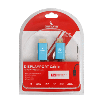 Genuine DP To HDMI Cable, Version 1.1, Supports 1080p, Cable Length 5M, 1 Year Warranty | GN-DPHD5M
