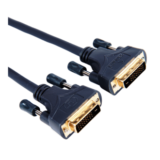 Genuine DVI To DVI Cable, Supports 1080p, Cable Length 5M, 1 Year Warranty | GN-DV5M24P1