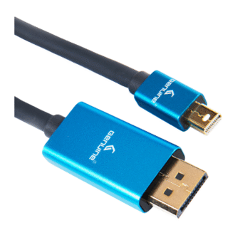 Genuine Mini DP To DP (Display Port) Cable, Version 1.1, Supports 1080p, Cable Length 3M, 1 Year Warranty | GN-MNDP2DP3M