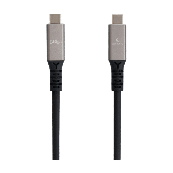 Genuine USB4 Type-C to C Cable, Cable Length 3M, 240W, 40Gps Data Transfer Speed, Aluminium Gray, 1 Year Warranty | GN-USB4-3M-AL - Image 3
