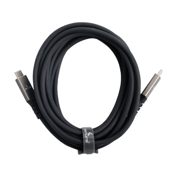 Genuine USB 3.2 Gen2 Cable, Cable Length 1.5M, 100W, 10Gps Data Transfer Speed, Aluminium Gray, 1 Year Warranty | GN-USBC1.5M-AL - Image 4