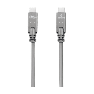 Genuine USB 3.2 Gen2 Cable, Cable Length 1.5M, 100W, 10Gps Data Transfer Speed, Gray, 1 Year Warranty | GN-USBC1.5M-GR