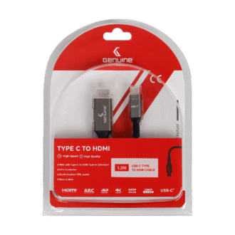Genuine USB-C To HDMI Cable, Cable Length 1.8M, Supports 4K@60Hz, 1 Year Warranty | GN-USBCHD1.8M