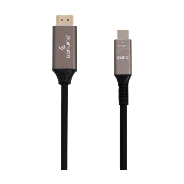 Genuine USB-C To HDMI Cable, Cable Length 3M, Supports 4K@60Hz, 1 Year Warranty | GN-USBCHD3M - Image 2