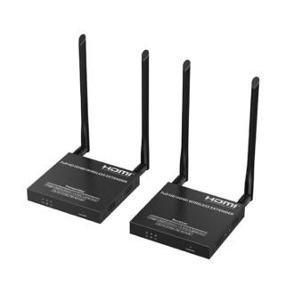 Genuine HDMI Wireless Extender Receiver Only, 1920x1200@60Hz Resolution Support, 50m Range With Zero Latency, 5G Wireless Frequency, IR Passback Supported, Supports SSID Pairing & Channel Switching, Supports Up To 4 Wireless Transmission, 1 Year Warranty | GNAV-655-V2.0- RX