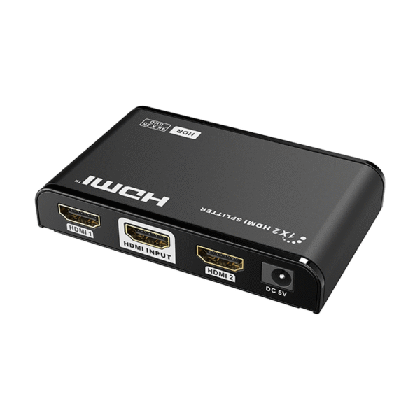 Genuine 1x2 HDMI Splitter, 4k@60Hz Resolution Support, HDMI 3D Supported, 1 Year Warranty | GNAV312HDR - Image 3