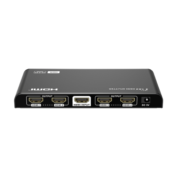 Genuine 1x4 HDMI Splitter, 4k@60Hz Resolution Support, HDMI 3D Supported, 1 Year Warranty | GNAV314HDR - Image 2