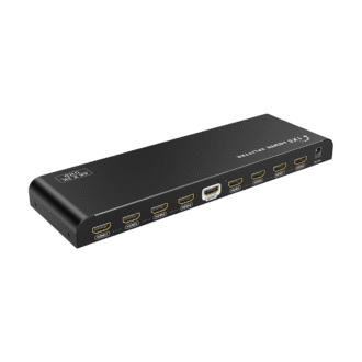 Genuine 1x8 HDMI Splitter, 4k@60Hz Resolution Support, HDMI 3D Supported, 1 Year Warranty | GNAV318HDR