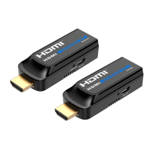 Genuine Mini-Size HDMI Extender Over Cat 6, 50m Range With Zero Latency, 1080p@60Hz Resolution Support, Transmitter & Receiver Unit Included, Compatible Up To Cat 7 Cables, 1 Year Warranty | GNAV372S