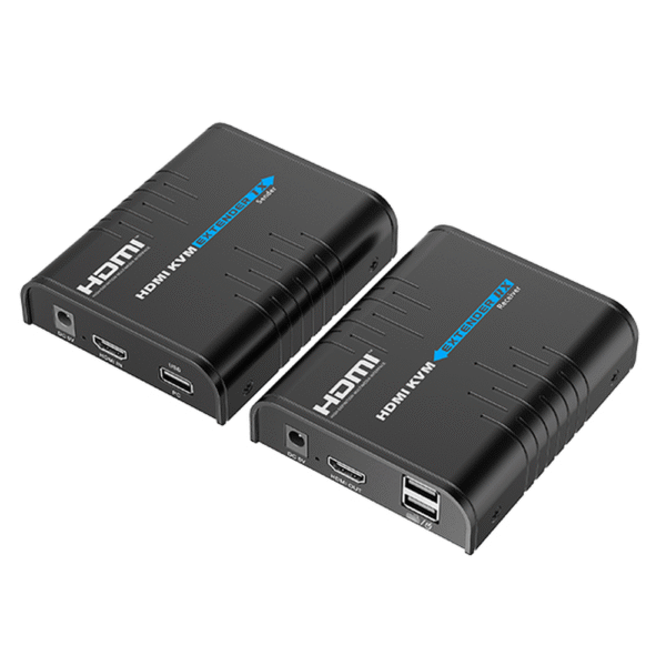 Genuine HDMI Extender, 120m Range via Network Cable, 1080p@60Hz Resolution Support, Mouse & Keyboard Support Via USB Ports, Transmitter & Receiver Unit Included, 1 Year Warranty | GNAV373KVM - Image 3