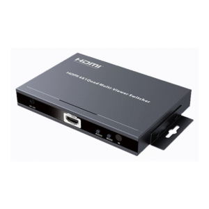 Genuine 4x1 HDMI Quad Multiviewer Switcher, 1080p@60Hz Resolution Support, 4 Input Displays To 1 Output Display, 1 Year Warranty | GNAV401MS