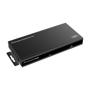 Genuine HDMI POE Extender Splitter Kit, 4k@60Hz Resolution Support, IR Passthrough, 1 x Transmitter & 2 x Receivers Unit Included, Compatible Up To Cat 7 Cables, 1 Year Warranty | GNAV712PRO