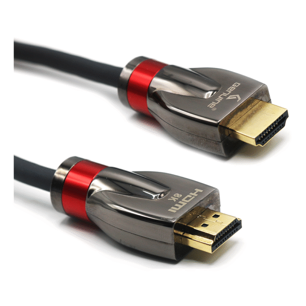 Genuine HDMI To HDMI Cable, Version 2.1, Supports 8K, Cable Length 1.8M, 2 x Ferrite Cores, 1 Year Warranty | GNHD18M21V - Image 2