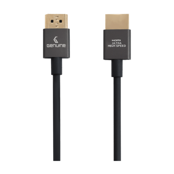 Genuine HDMI To HDMI Slim Cable, Version 2.1, Cable Length 2M, Supports 8K@60Hz, 1 Year Warranty | GNHD2M2.1V-SB - Image 3