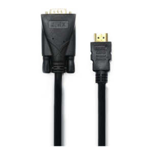 Genuine HDMI To VGA Cable, Supports 1080p, Cable Length 1.8M, 1 Year Warranty | GNHDVG18M