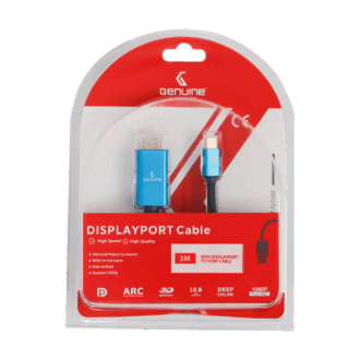Genuine Mini DP To HDMI Cable, Version 1.1, Supports 1080p, Cable Length 3M, 1 Year Warranty | GNMNDPHD3M