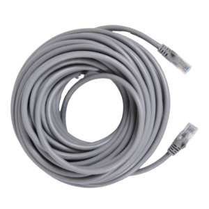 Genuine CAT6 Patch Cord Cable, 20M Length, Supports Gigabit Ethernet (1000 Base-T), 250MHz Bandwidth, Gray, 1 Year Warranty | GNPC-C6UGRY-20