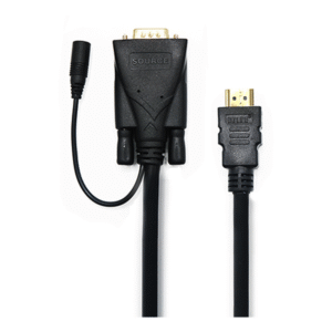 Genuine VGA To HDMI Converter Cable, Supports 1080p, Cable Length 1.8M, 1 Year Warranty | GNVGHD18M