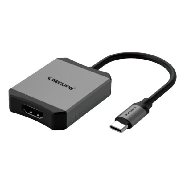Genuine USB-C to HDMI Adapter, 4K60Hz Resolution Support, 1 Year Warranty | GN-TC41C-C5