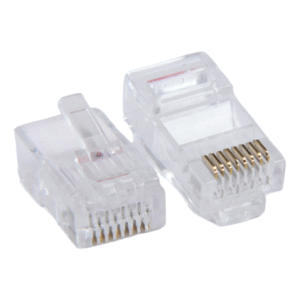 Genuine CAT7 STP RJ45 Connector, 50PCS Box, Supports Shielded Twisted Pair Ethernet, 1 Year Warranty | GNMP-C7S1TRA-50