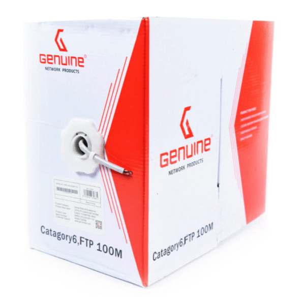 Genuine CAT6 FTP Cable, 23AWG Conductor, 305M Length, Gigabit Ethernet 250MHz, 1 Year Warranty | GNNC-C6F23AGRY-305 - Image 2