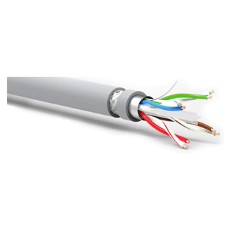 Genuine CAT6 SFTP Cable, 23AWG Conductor, 305M Length, Supports Gigabit Ethernet 250MHz, 10G Ready, 1 Year Warranty | GNNC-C6SF23AGRY-305