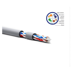 Genuine CAT6 UTP Cable, 23AWG Conductor, 100M Length, Supports Gigabit Ethernet 250MHz, 10G Ready, 1 Year Warranty | GNNC-C6U23AGRY-100