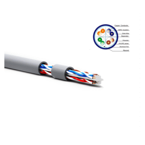 Genuine CAT6 UTP Cable, 24AWG Copper Conductor, 305M Length, Gigabit Ethernet 250MHz, 1 Year Warranty | GNNC-C6U24BCGRY-305